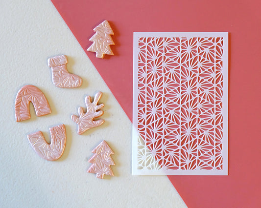 Texture Sheet For Polymer Clay Earring Making And Paper Crafting