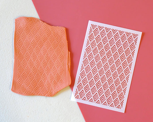 Texture Sheet For Polymer Clay Earring Making