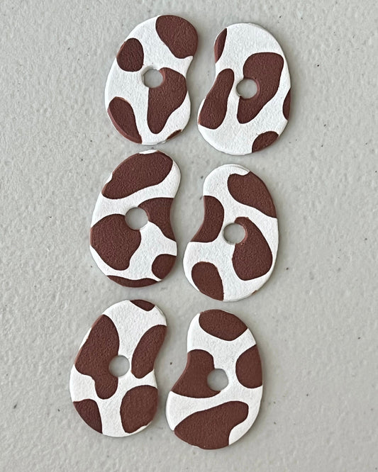 Cow Print Clay Cutter for Earrings