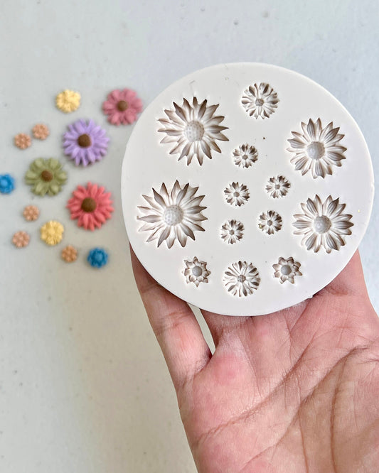 Daisy Flower Silicone Mold
