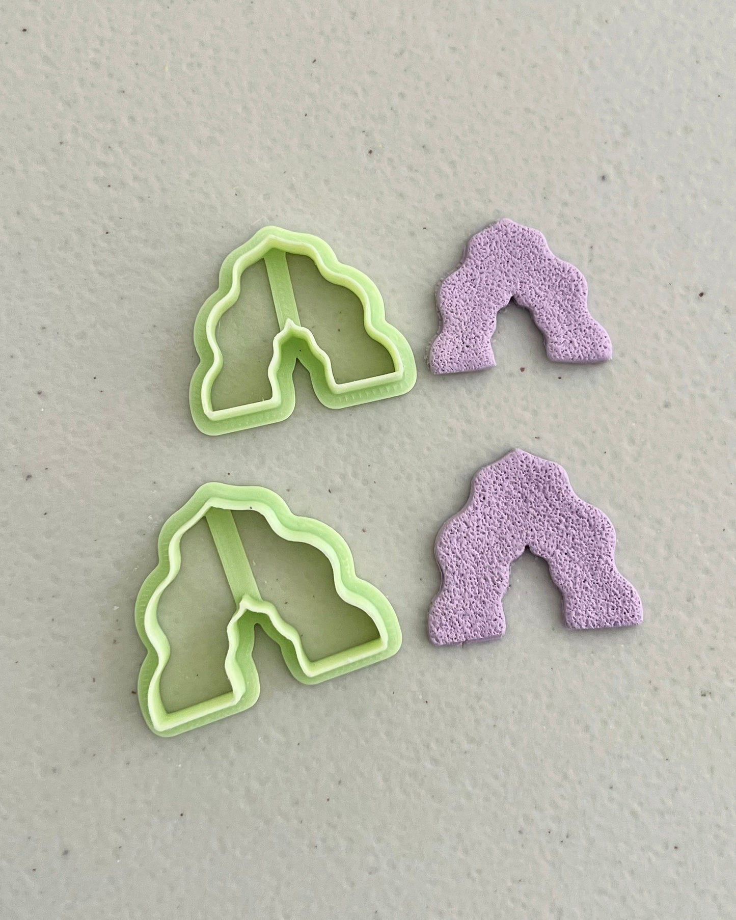 Scalloped Arch Polymer Clay Cutters