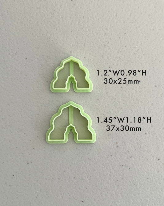 Scalloped Arch Polymer Clay Cutters