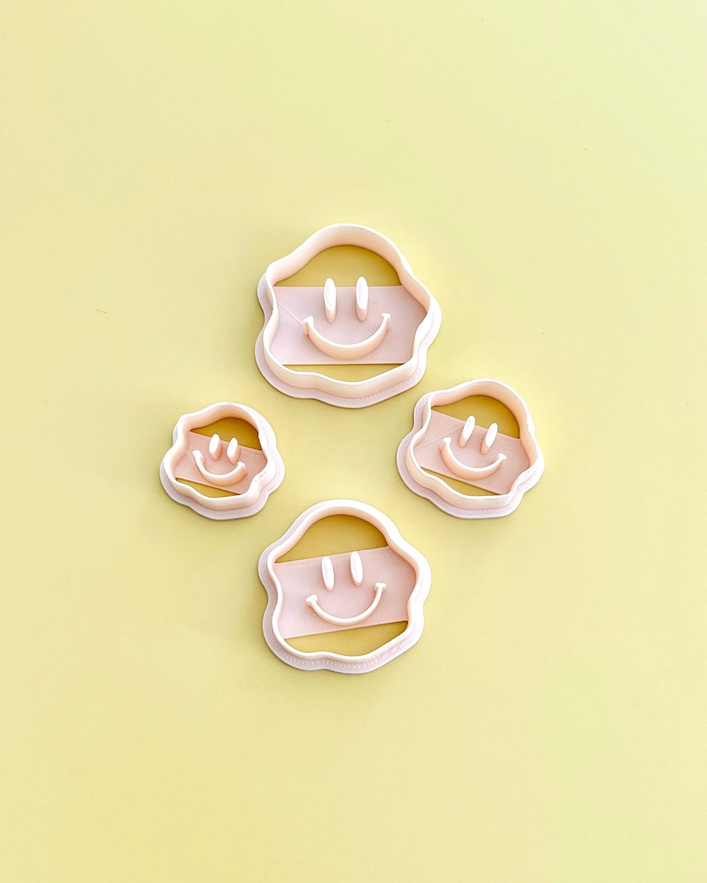 Smiley Face Polymer Clay Cutters