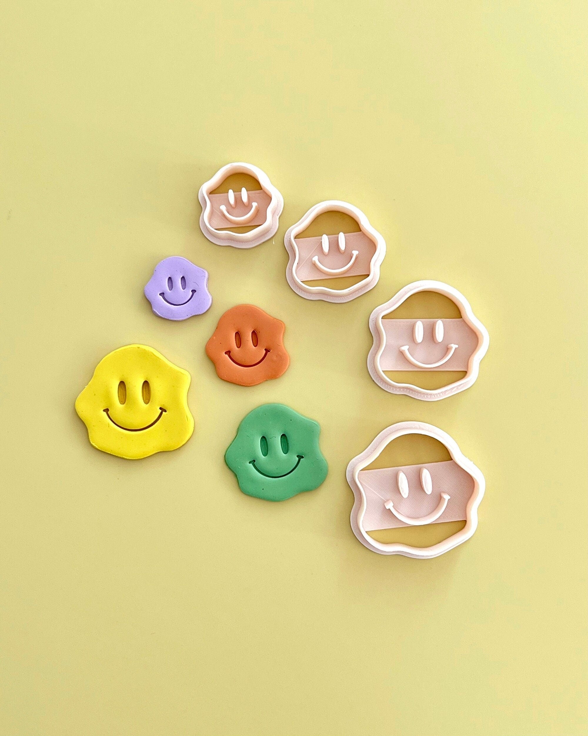 Smiley Face Polymer Clay Cutter – Clay Dough Cutters