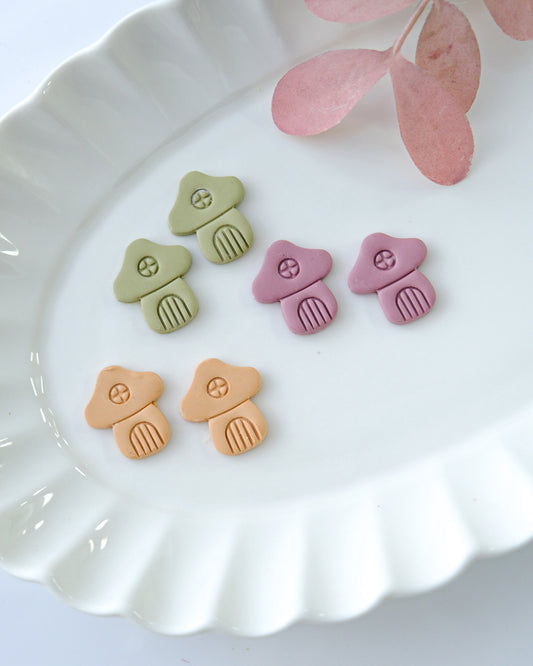 Fall Mushroom Clay Cutter