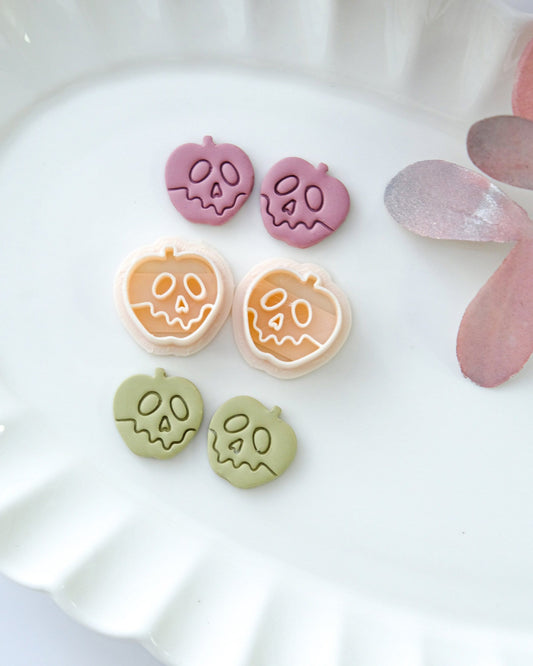 Halloween Skull Clay Cutters
