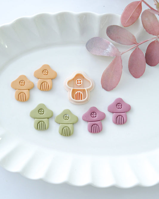 Fall Mushroom Clay Cutter