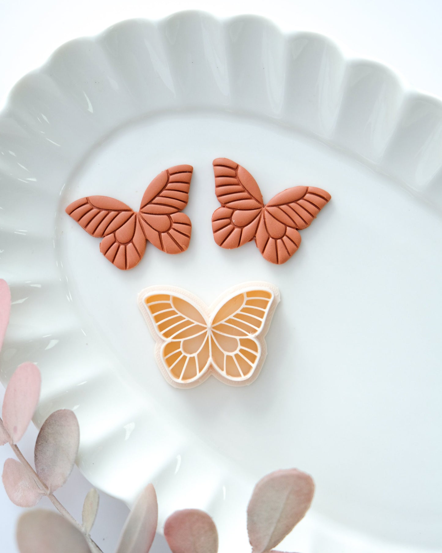 Boho Butterfly Polymer Clay Cutters