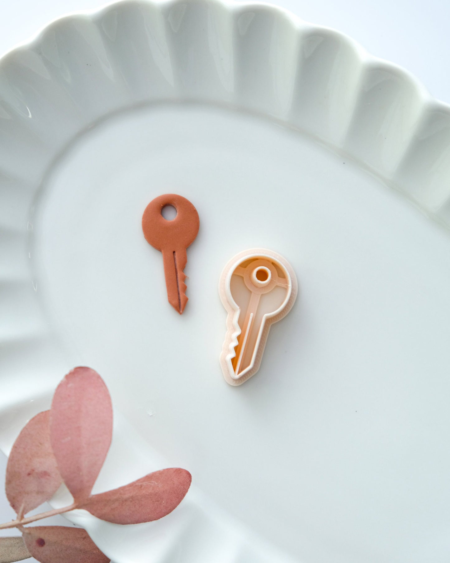 Key and Lock Polymer Clay Cutters