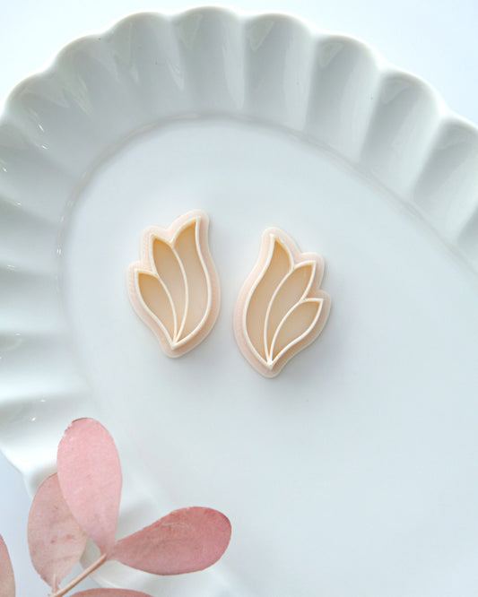 Spring Leaf Polymer Clay Cutters Set