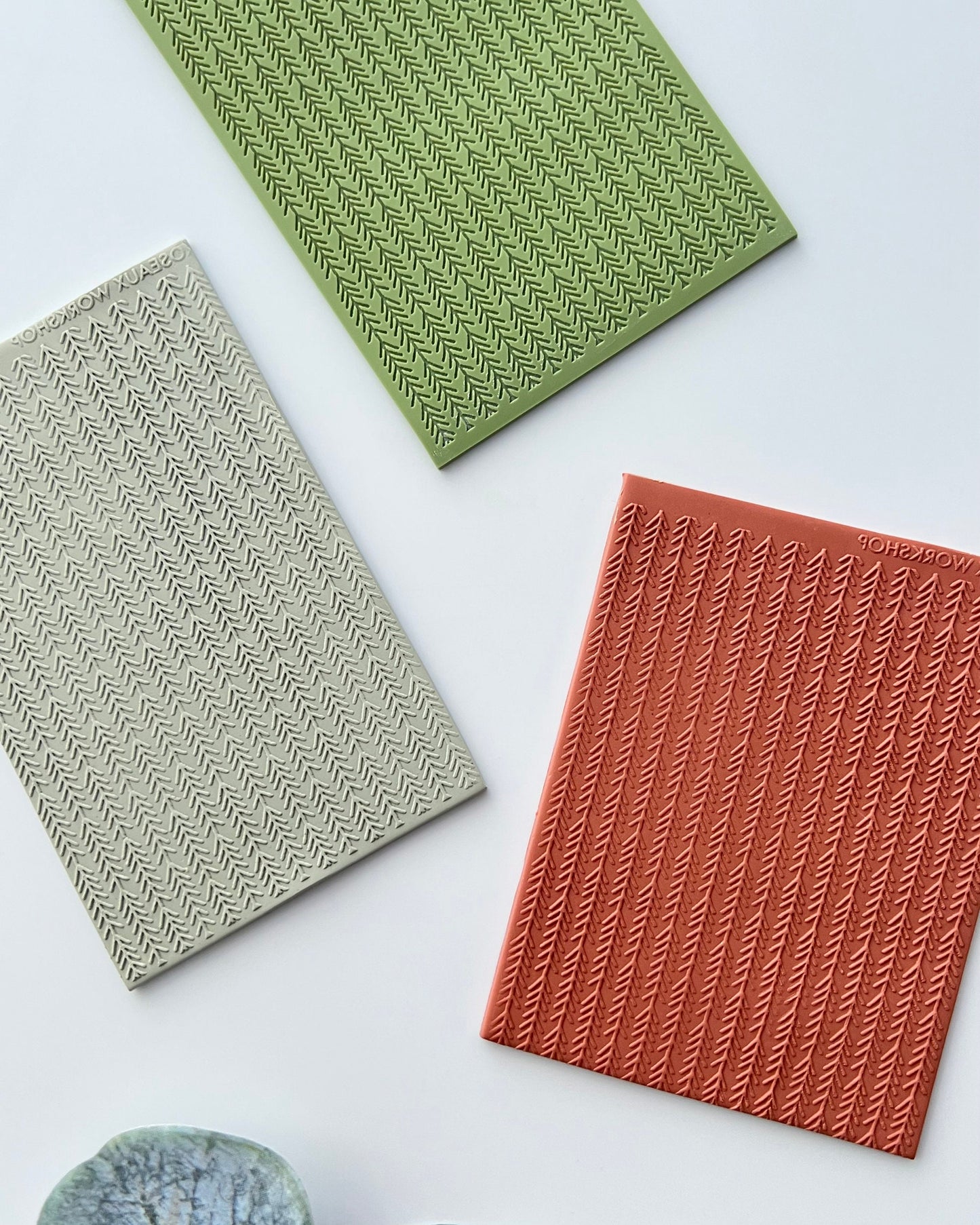 Christmas Pine Tree Texture Mat