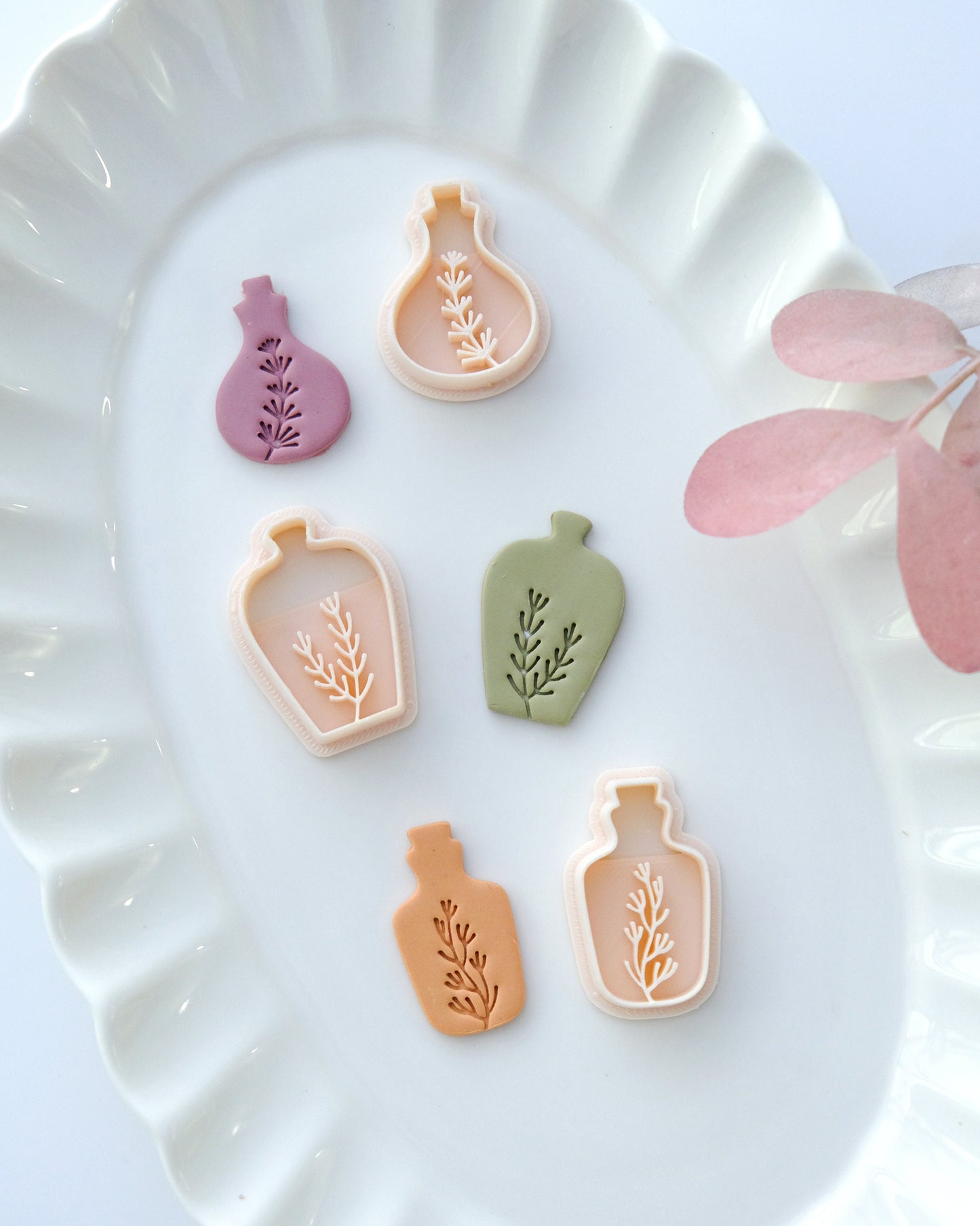Plants Potion Bottle Clay Cutters