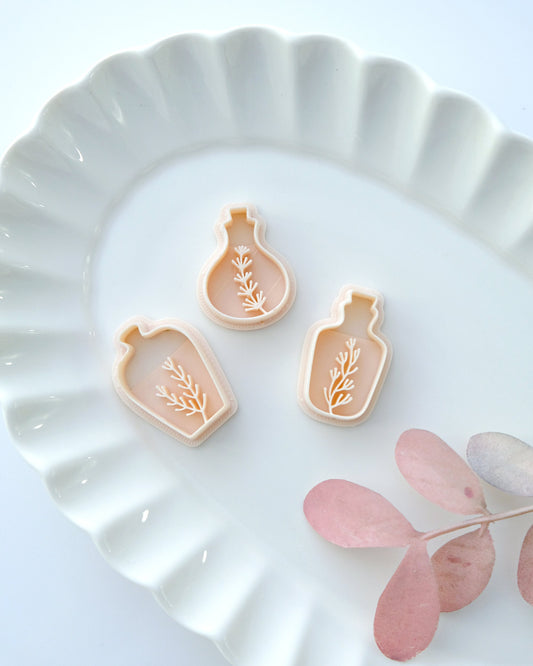 Plants Potion Bottle Clay Cutters