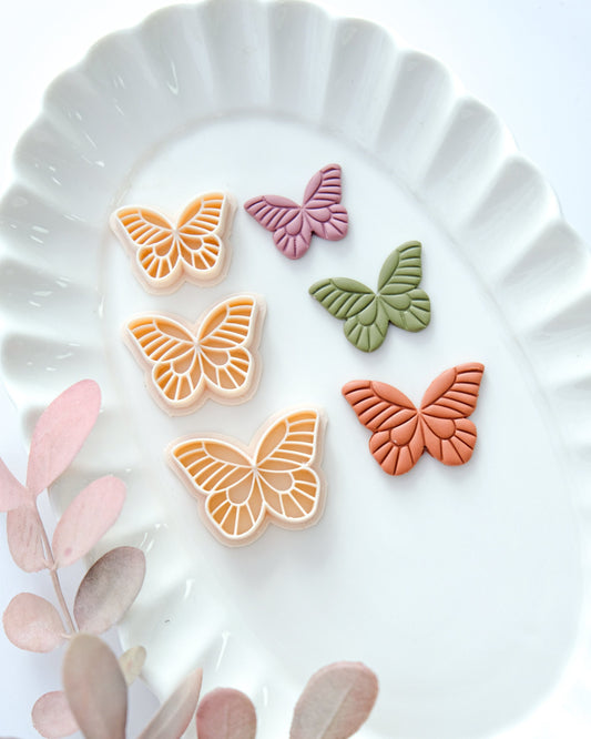 Boho Butterfly Polymer Clay Cutters