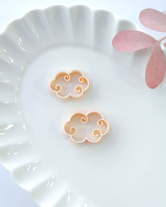 Boho Cloud Polymer Clay Cutters