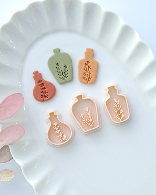 Plants Potion Bottle Clay Cutters
