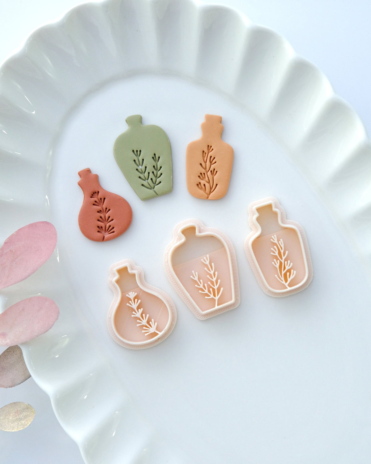 Plants Potion Bottle Clay Cutters