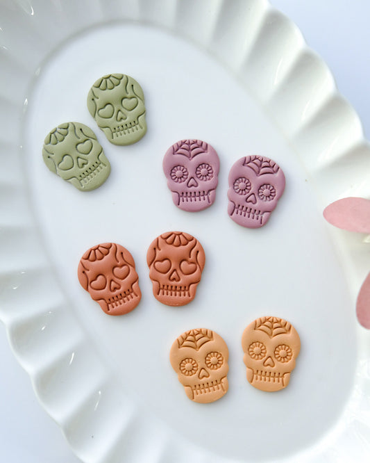 Halloween Sugar Skull Clay Cutters