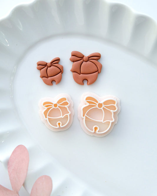 Jingle Bell Winter Christmas Polymer Clay Cutters