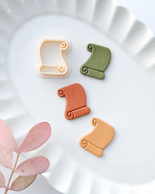 Paper Scroll Polymer Clay Cutters