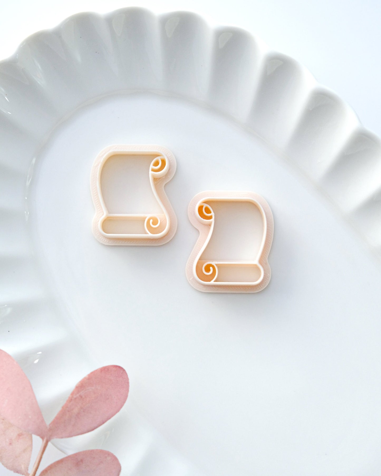 Paper Scroll Polymer Clay Cutters