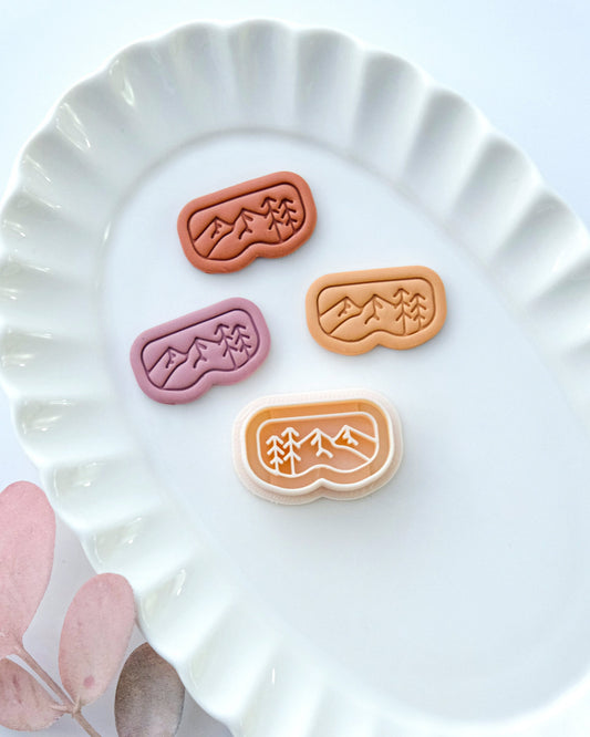 Ski Goggle Winter Clay Cutters