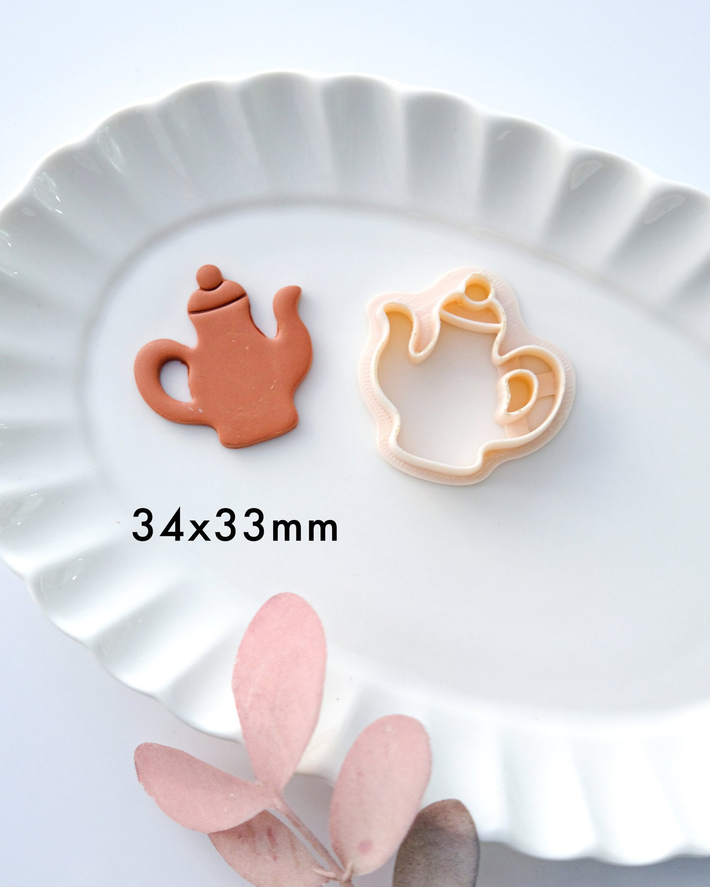 Fairy Teapot and Clock Clay Cutters