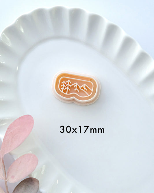 Ski Goggle Winter Clay Cutters