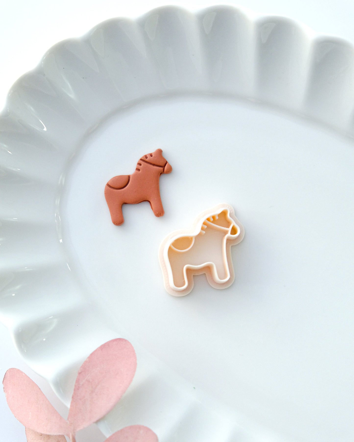 Dala Horse Christmas Clay Cutters