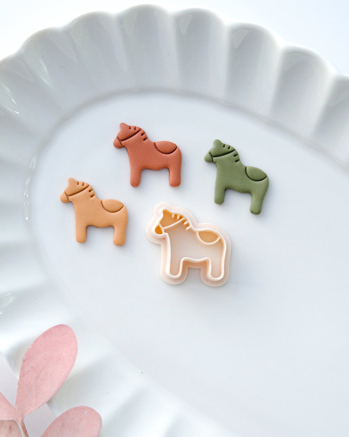 Dala Horse Christmas Clay Cutters