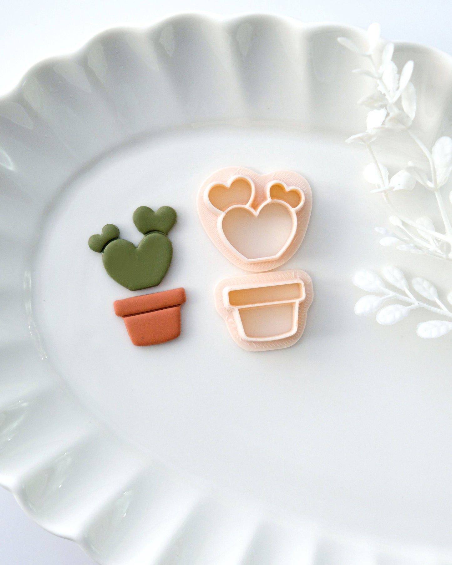 Cactus Boho Polymer Clay Cutters