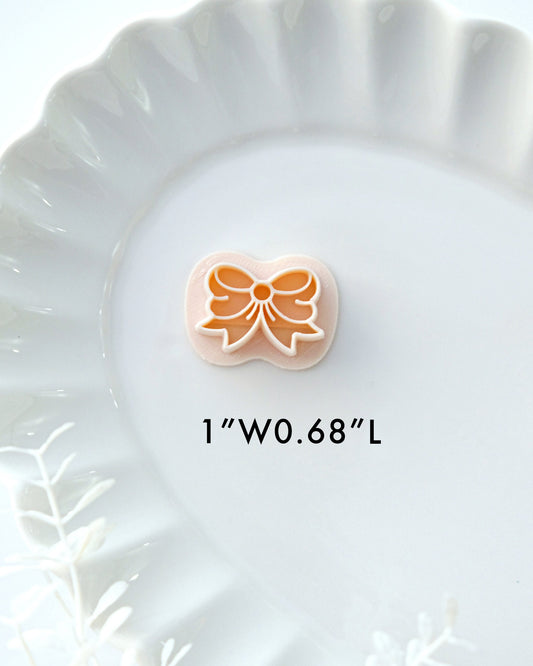Bowknot Valentines Day Clay Cutter