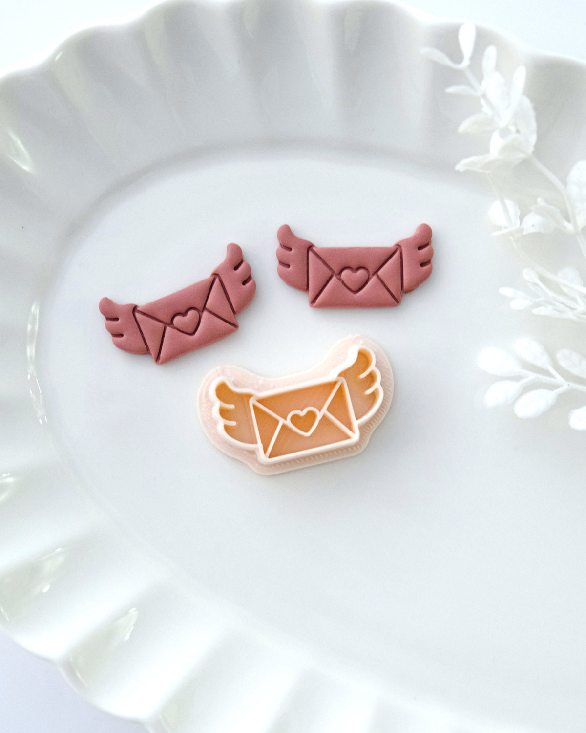 Flying Letter Polymer Clay Cutter