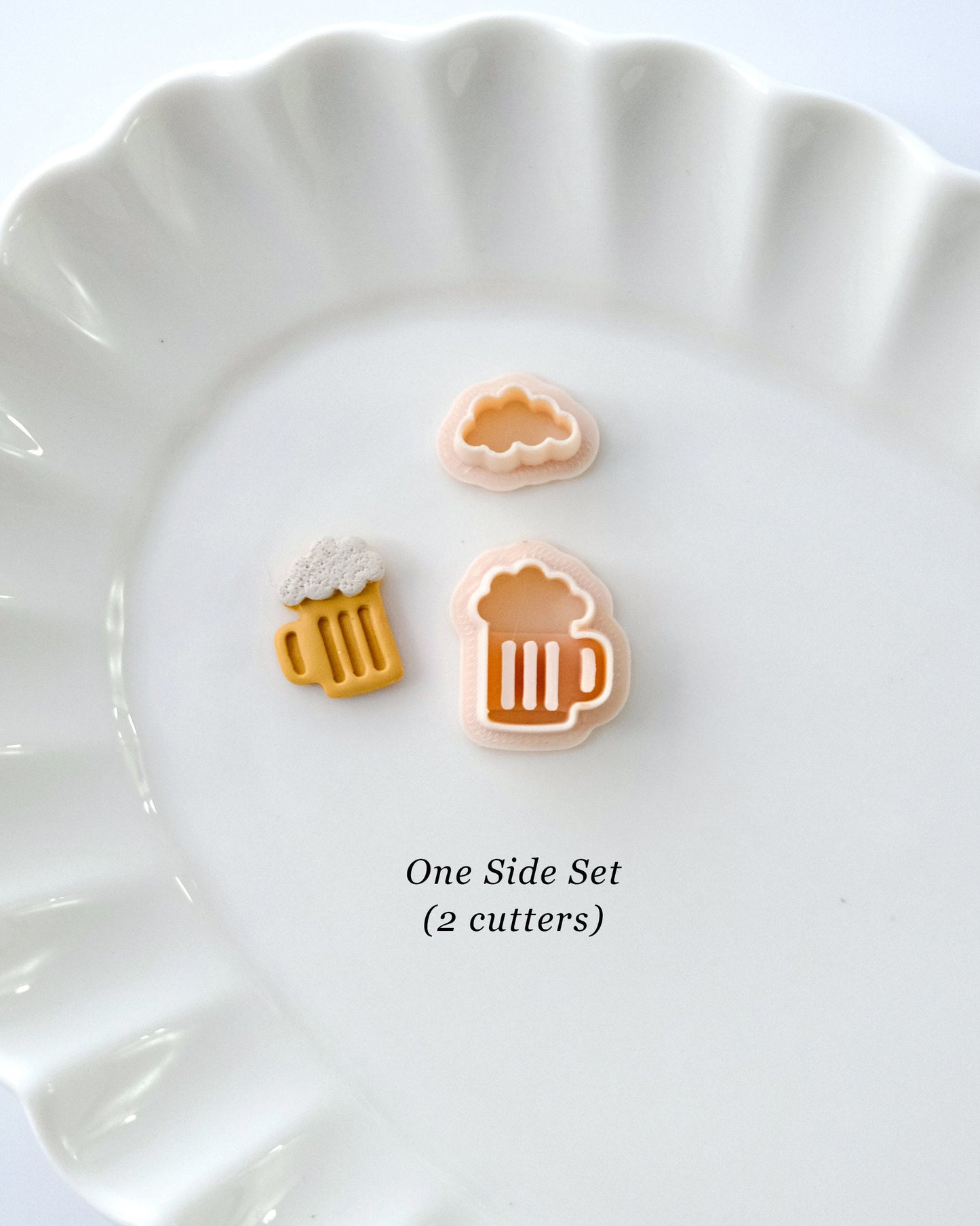 St Patricks Day Beer Polymer Clay Cutters