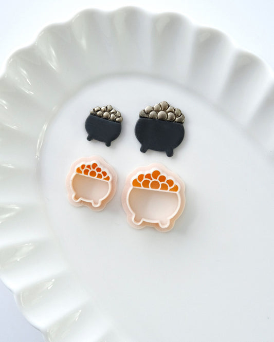 St Patricks Day Money Pot Polymer Clay Cutters