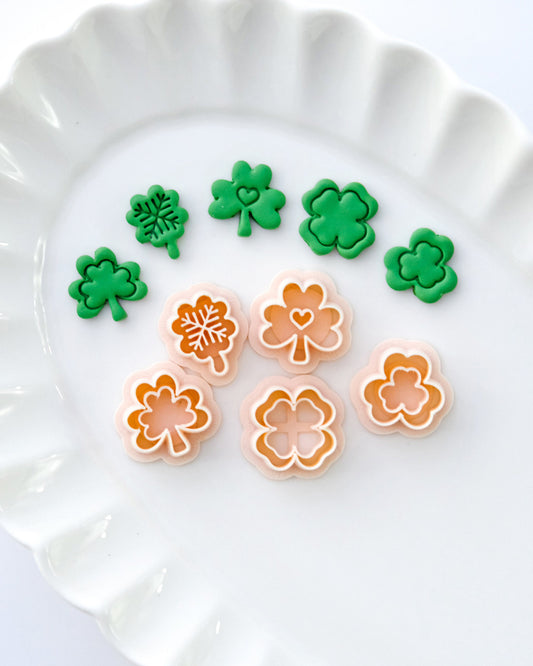 Three Leaf Clover Polymer Clay Cutters