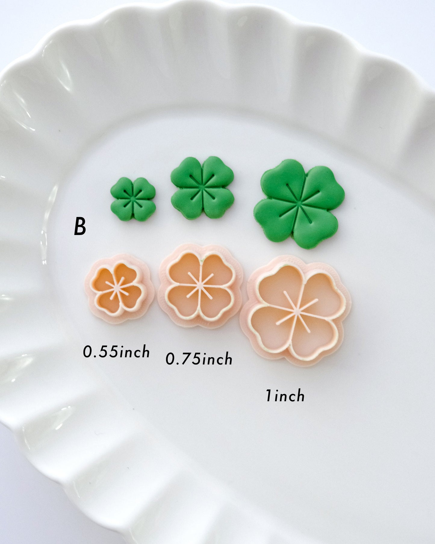Four Leaf Clover Polymer Clay Cutters
