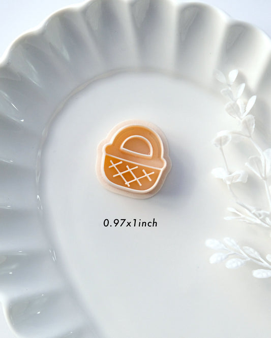 Easter Basket Polymer  Clay Cutters