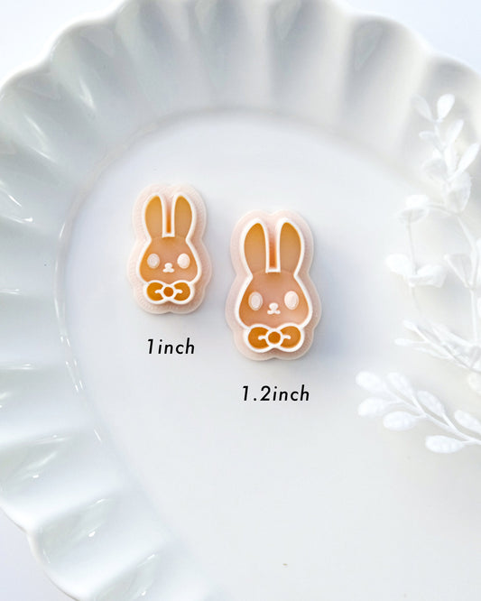 Easter Bunny#4 Polymer Clay Cutter