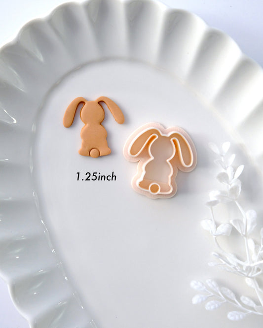 Easter Bunny#7 Polymer Clay Cutters