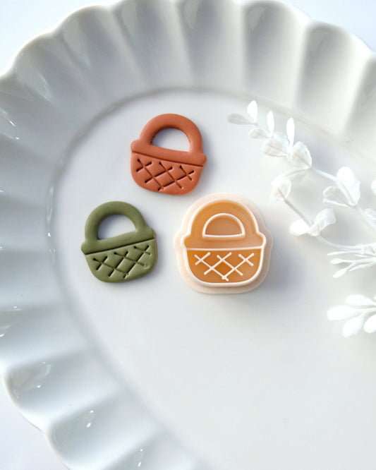 Easter Basket Polymer  Clay Cutters