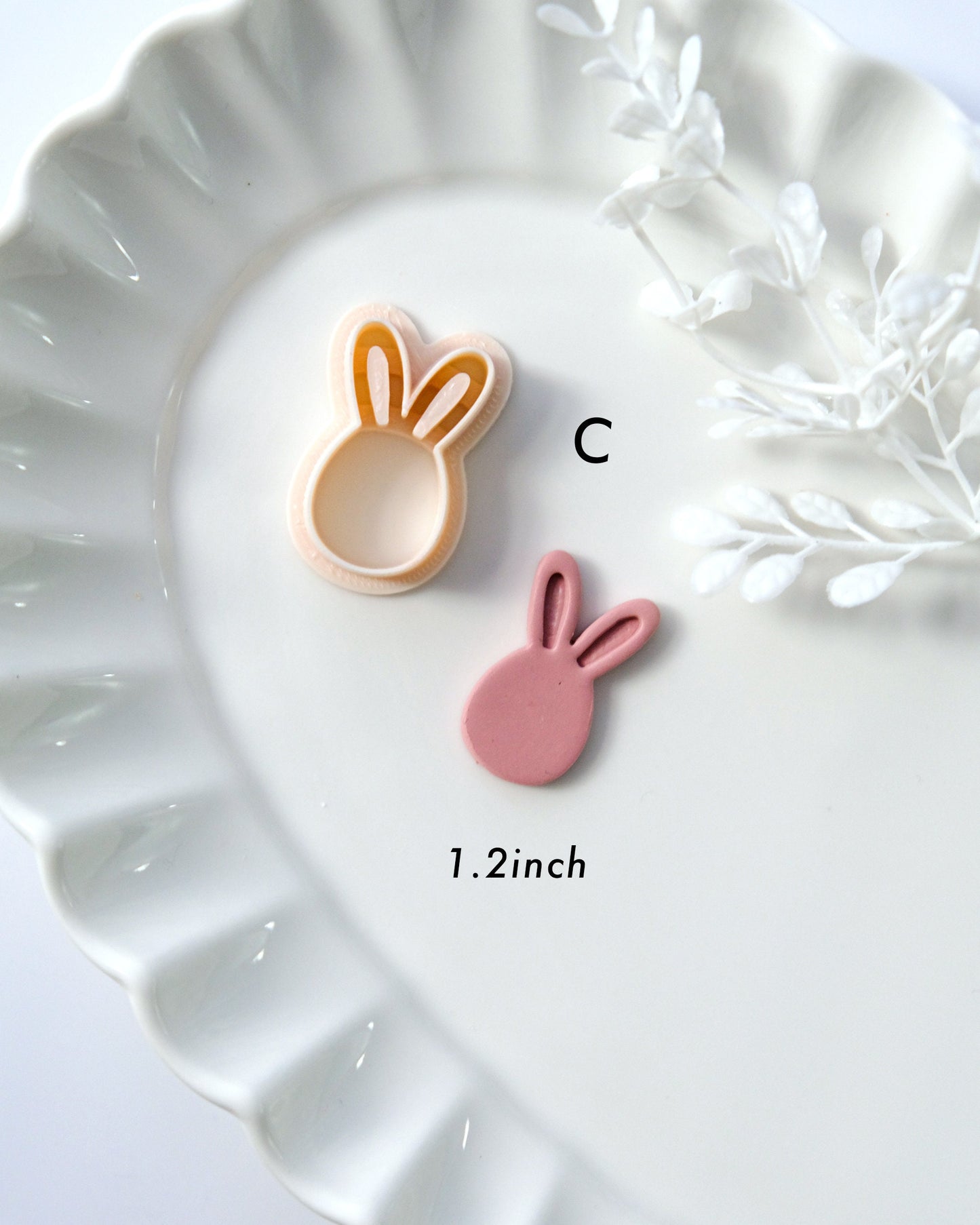Easter Egg Clay Earring Cutters