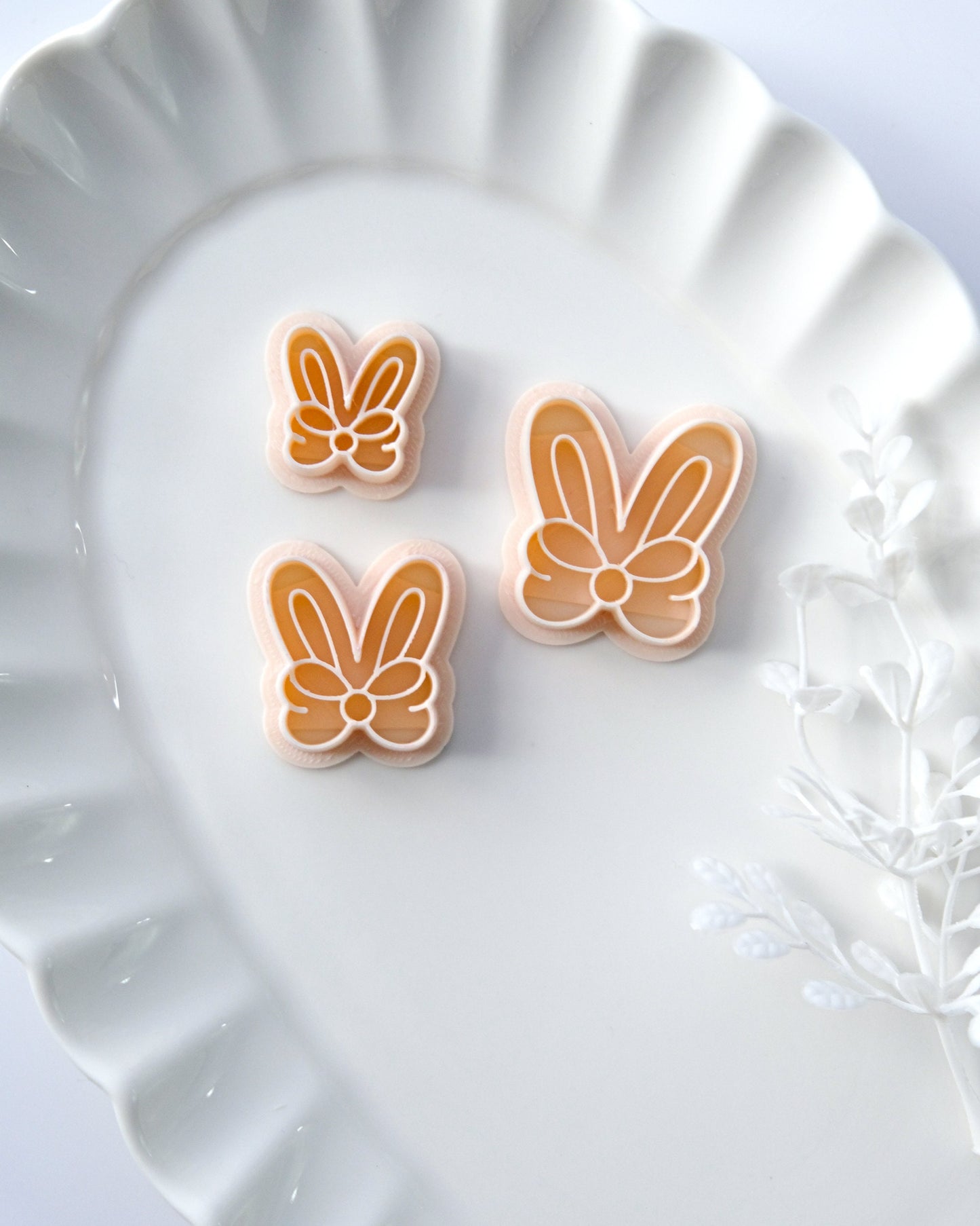 Easter Bunny Clay Earring Cutters
