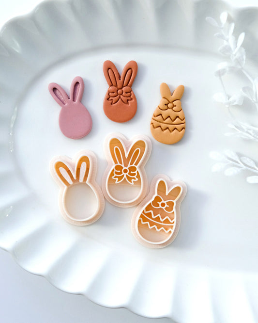 Easter Egg Clay Earring Cutters