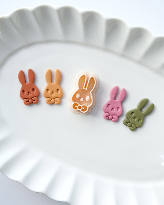 Easter Bunny#4 Polymer Clay Cutter
