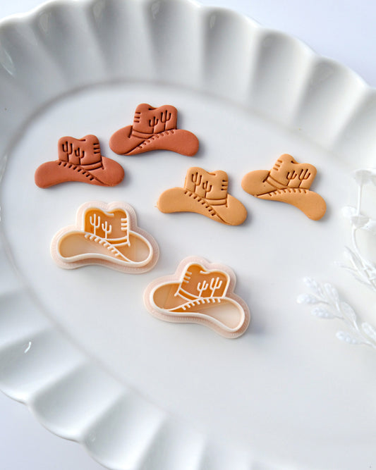 Cowboy Hat Polymer Clay Cutter