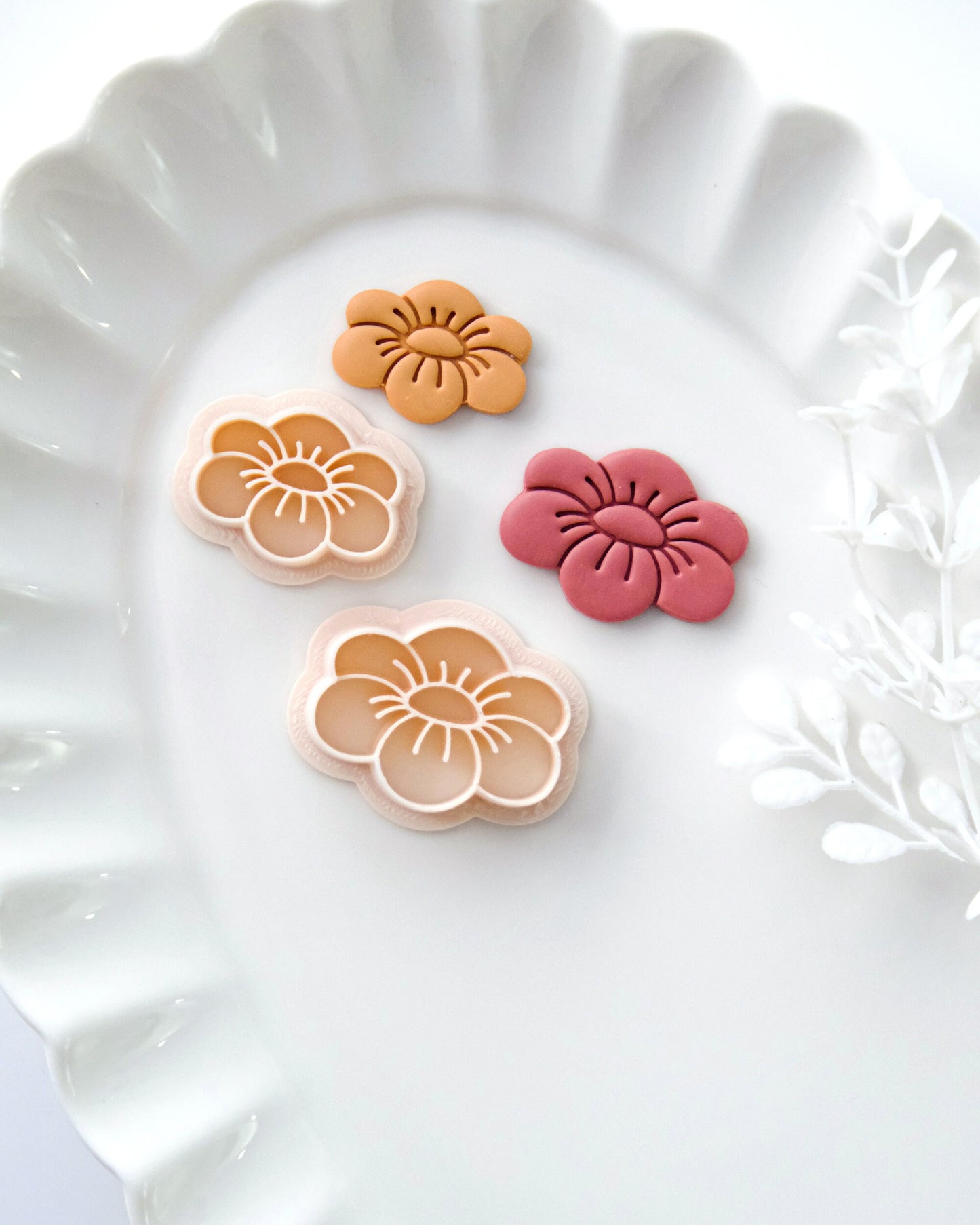 Spring Flower Clay Cutters