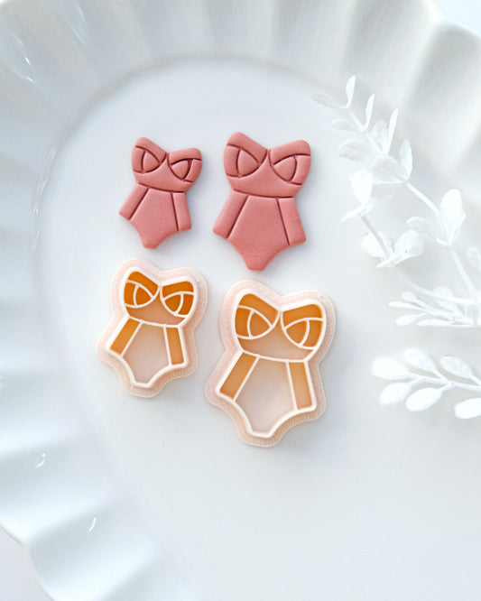 Summer Beach Bikini Polymer Clay Earring Cutters