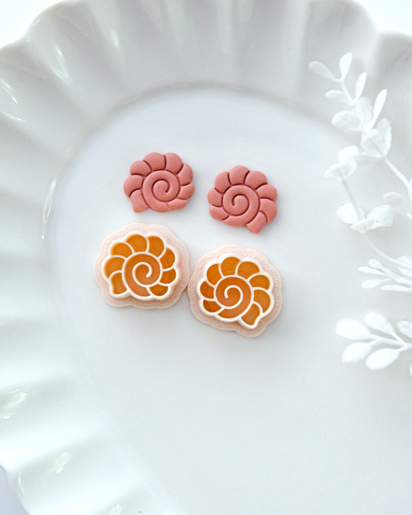 Sea Shell Clay Cutters Set