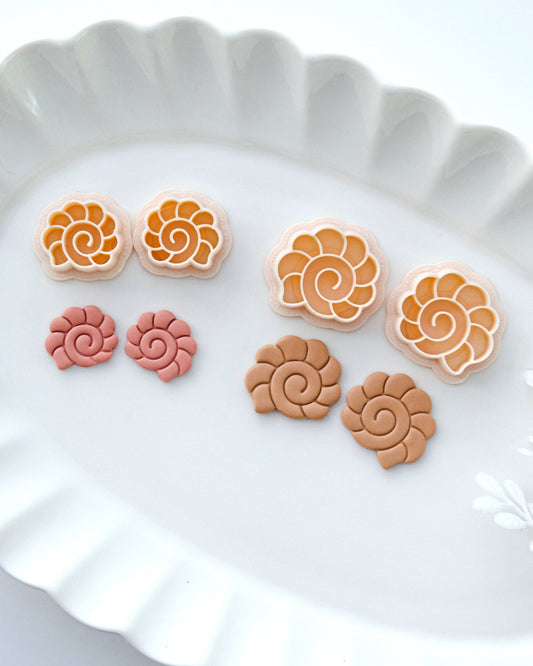 Sea Shell Clay Cutters Set